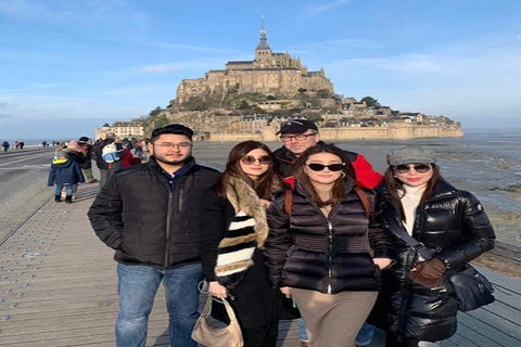 Mont-Saint-Michel: Private Ganztagestour ab Caen oder Bayeux