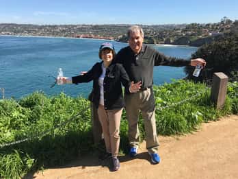 A visita a La Jolla