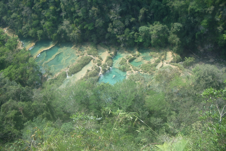 De Lanquin: visita guiada ao parque Semuc Champey e à caverna Kanba