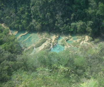 From Lanquin: Semuc Champey Park and Kanba Cave Guided Tour