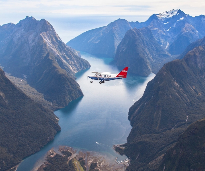 From Queenstown: Scenic Flight to Milford Sound