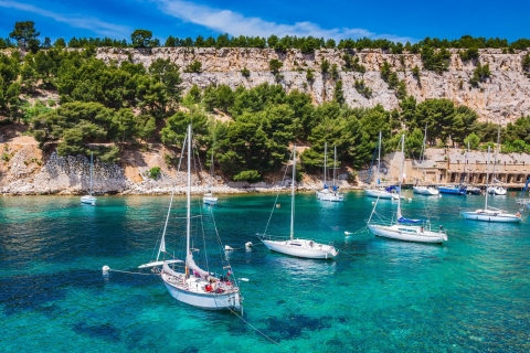 Calanques of Cassis, Aix-en-Provence & Wine Tasting Day Tour Private Tour