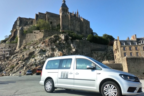 Tour privado de día completo al Mont St Michel desde CherburgoTour privado de día completo