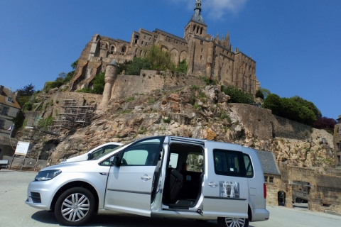 Van St. Malo: privétour van een hele dag door Mont Saint-MichelOphalen bij hotel in St. Malo
