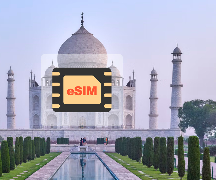 India: eSIM Roaming Mobile Data Plan