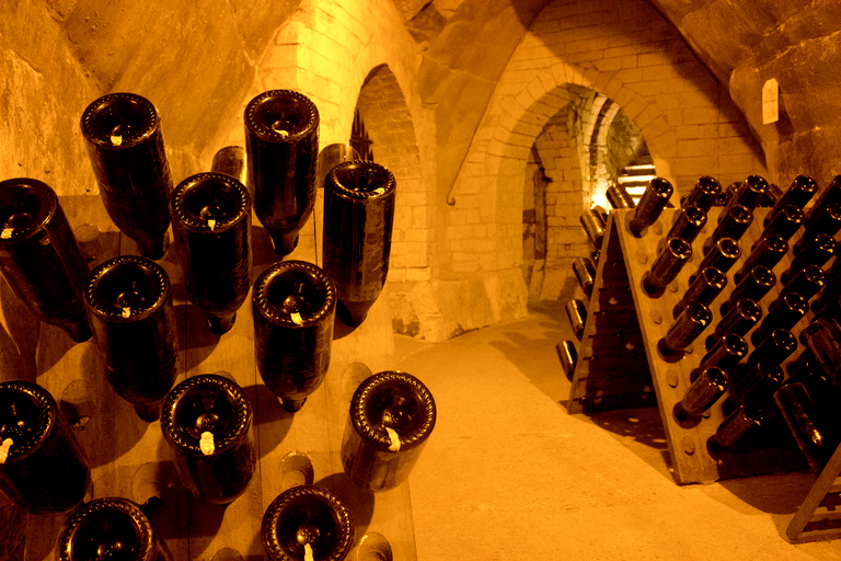 Reims: Veuve, Taittinger and Pommery cellars and tastings