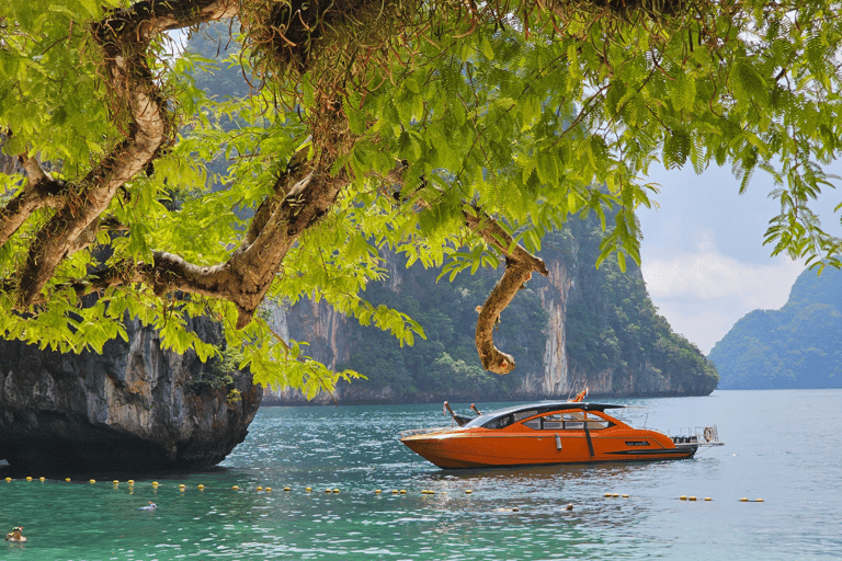 Krabi: Viagem de 1 dia à Ilha Hong e às 4 Ilhas com a Neptune Speedboat