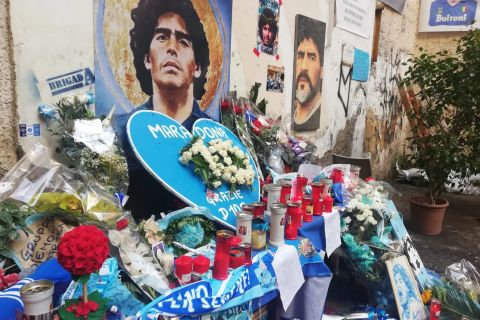 Naples: Maradona Guided City Tour