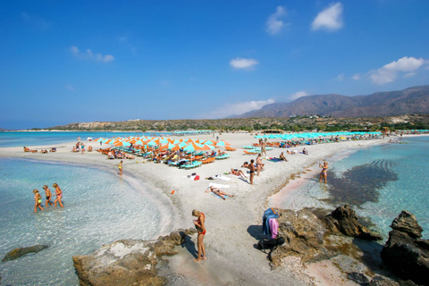 Rethymno: Elafonisi dagstur med Balos Lagoon Photo-Stop