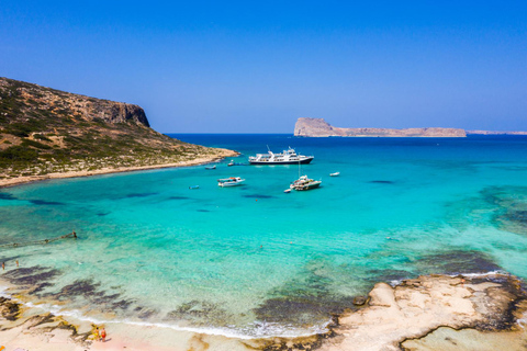 Rethymno: gita di un giorno a Elafonisi con sosta fotografica alla laguna di Balos