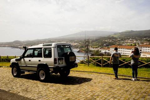 Ab Angra: Ganztägige 4x4-Tour zur Insel Terceira