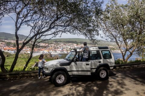 Da Angra: tour in jeep di un'intera giornata dell'isola di Terceira