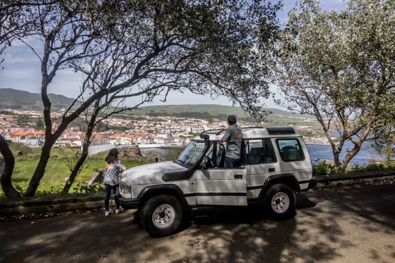 Vanuit Angra: Dagvullende tour per jeep op het eiland Terceira