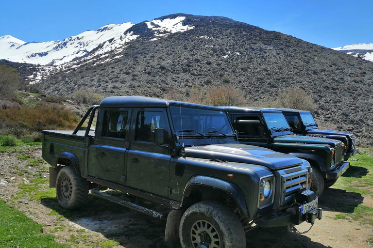 Van Chania: White Mountains Land Rover Safari