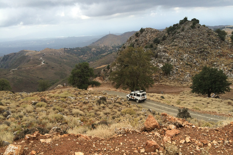 Från Chania: Landroversafari i Vita bergen