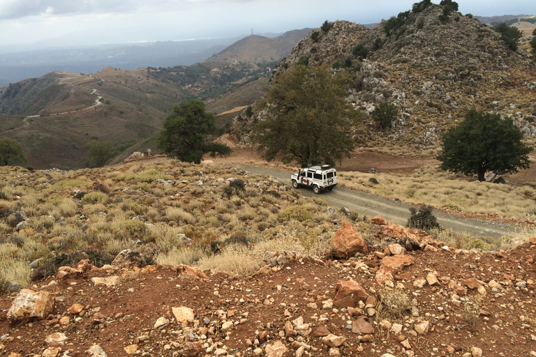 Från Chania: Landroversafari i Vita bergen