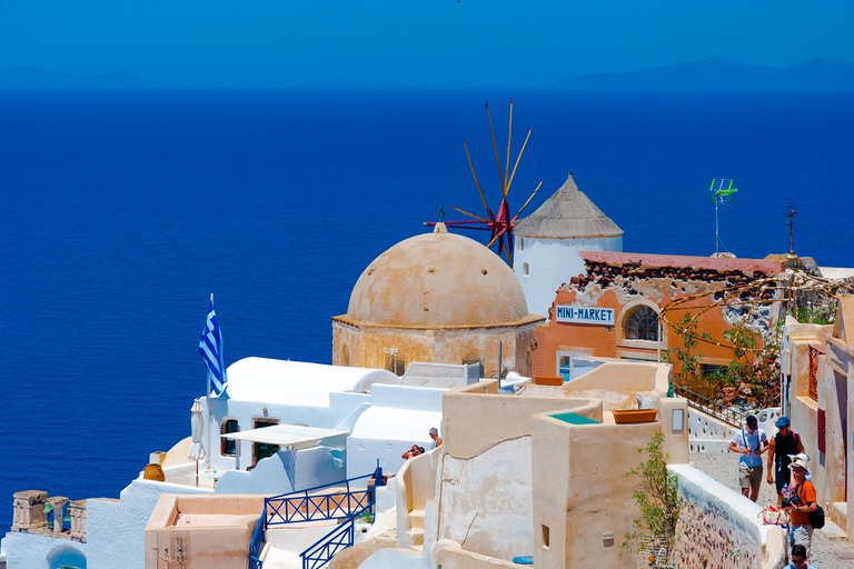 Santorini: tour de Mesa Gonia, Pyrgos y Oia