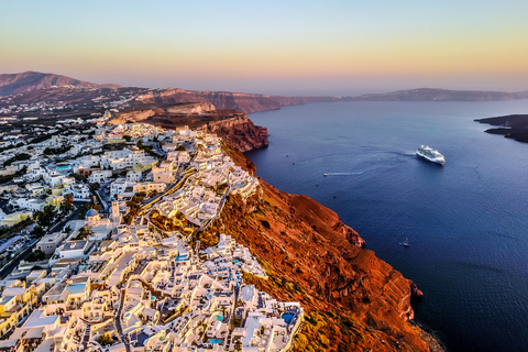 Santorin: Mesa Gonia, Pyrgos und Oia