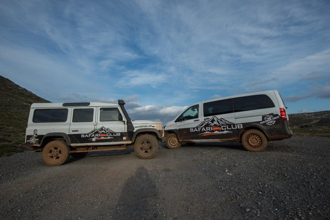 Kreta: Land Rover-safari genom platåbergenKretas rundtur från Stalis, Malia och Sissi