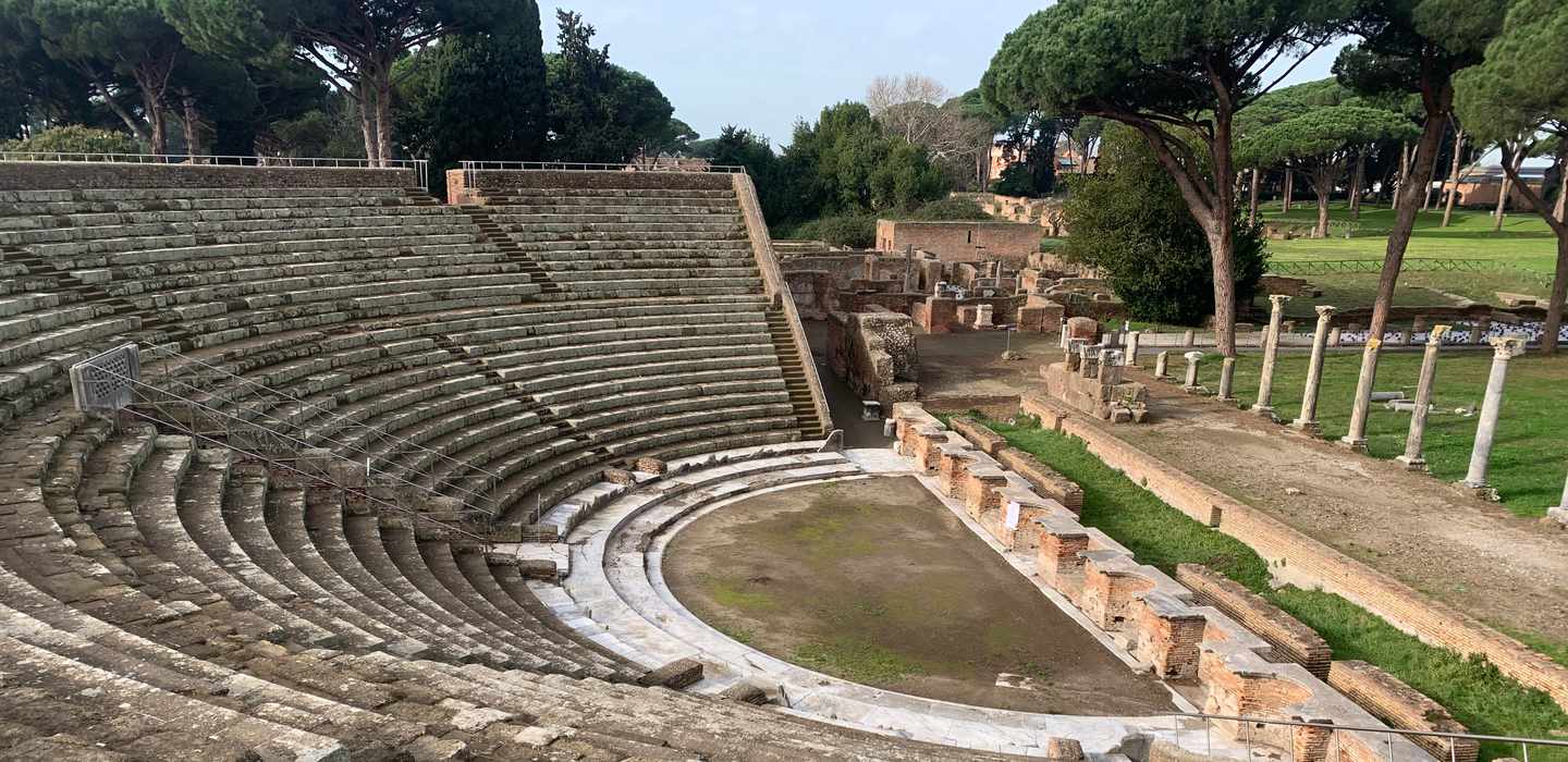 Ticket für die archäologische Zone von Ostia Antica