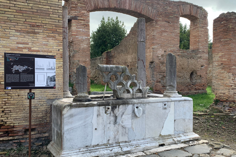 Rome: Archeological area of Ostia Antica Entry Ticket Ostia Antica Tickets, Audioguide and Transfer