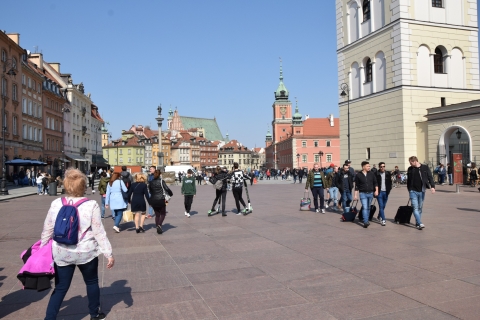 Warsaw: Old Town Guided Walking Tour Group Tour in German