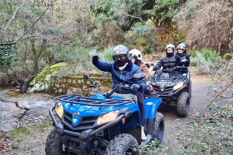 Cagliari: Waterfalls Quad-ATV Adventure da Domus de Maria
