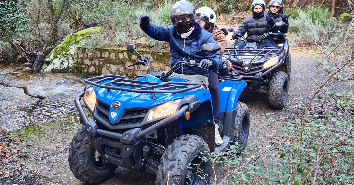 Cagliari Aventure en quad dans les chutes d'eau depuis Domus de Maria
