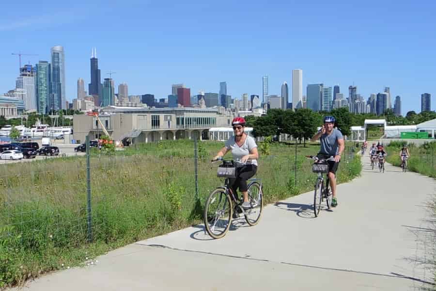 Chicago: Ganztägiger oder halbtägiger Fahrradverleih. Foto: GetYourGuide
