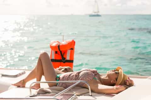 Isla Mujeres: All-Inclusive Catamaran Tour