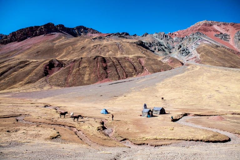 De Cusco: randonnée privée Rainbow Mountain avec déjeuner