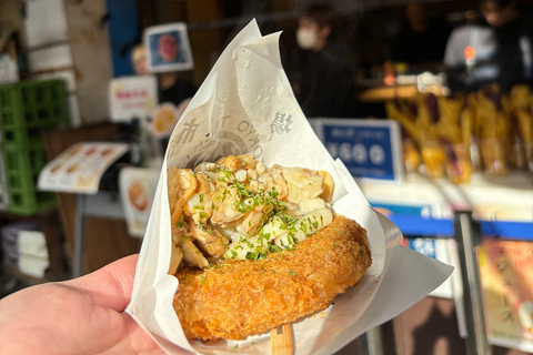 Tokyo: Tour guidato del mercato del pesce di Tsukiji con degustazioni