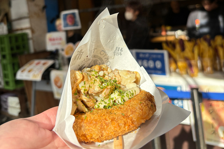 Tóquio: Visita guiada ao mercado de peixe de Tsukiji com degustações