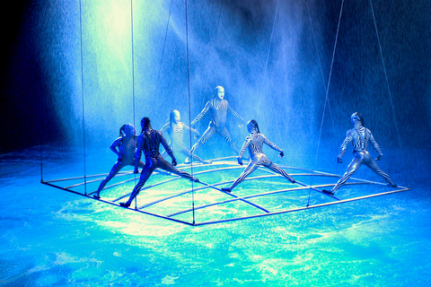 Las Vegas: "O" van Cirque du Soleil in BellagioCategorie C-stoelen