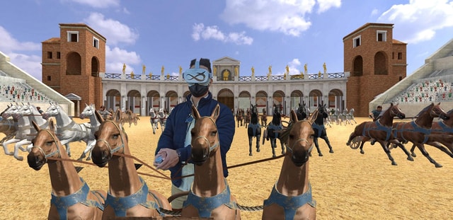 Rome: Circus Maximus Virtual Reality Game near the Colosseum