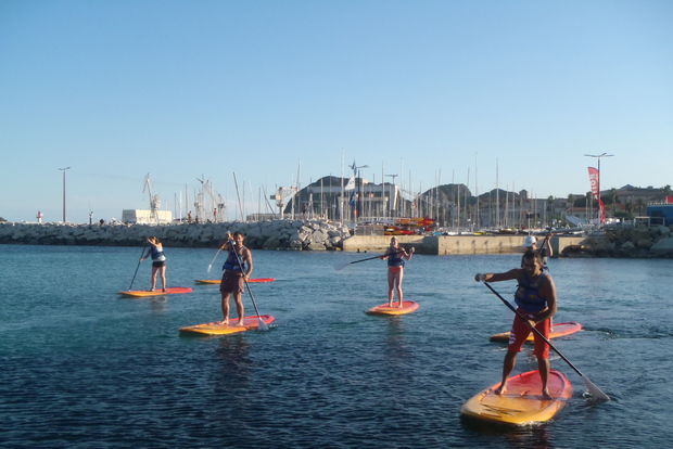 La Ciotat: Stand-Up-Paddleboard-Tour durch den Nationalpark Calanques
