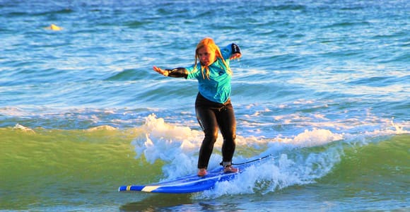 Albufeira: Surfing Lesson at Galé Beach