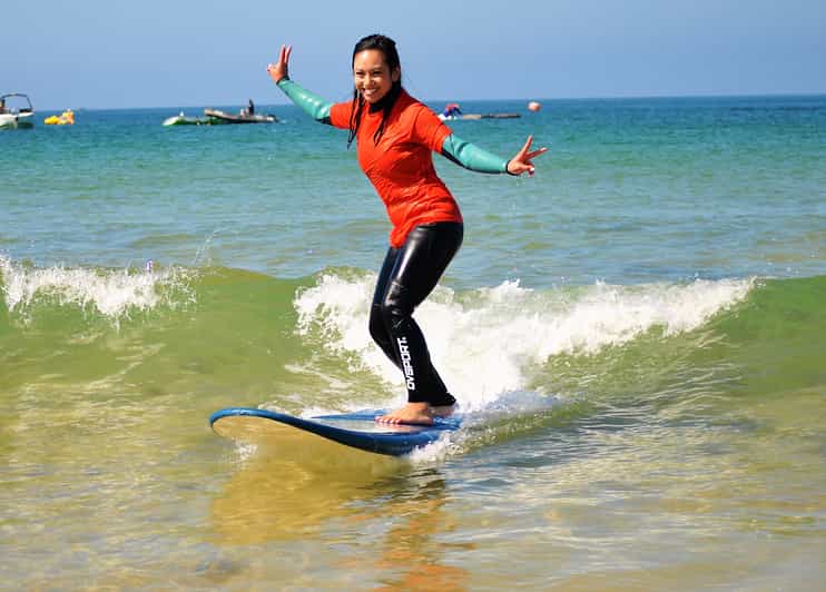 Albufeira Surfing Lesson at Galé Beach GetYourGuide