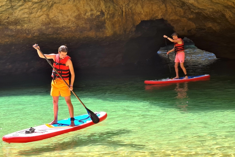 Albufeira: Stand Up Paddle-Unterricht und Küstentour