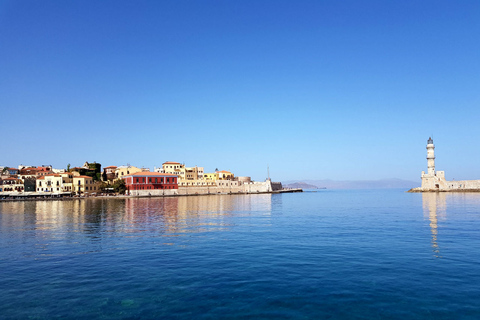 Depuis Réthymnon : transfert aller-retour à La Canée avec temps libre