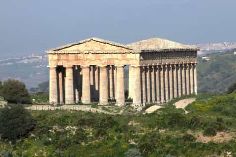 From Palermo: Erice, Salt Pans, and Segesta Day Trip