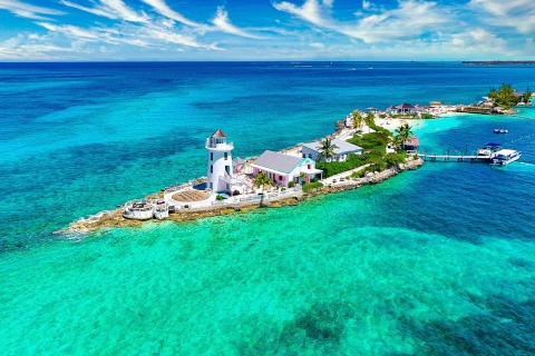 Nassau : excursion d'une journée à Pearl Island Beach et croisière avec déjeuner
