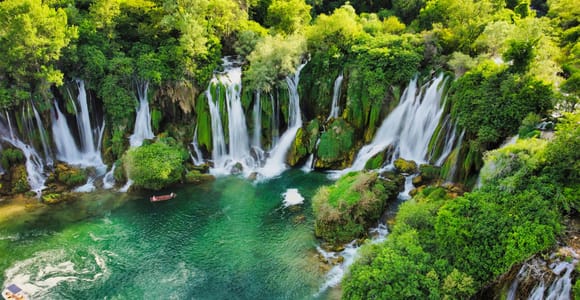 Von Mostar: Kravice-Wasserfälle, Blagaj und Počitelj