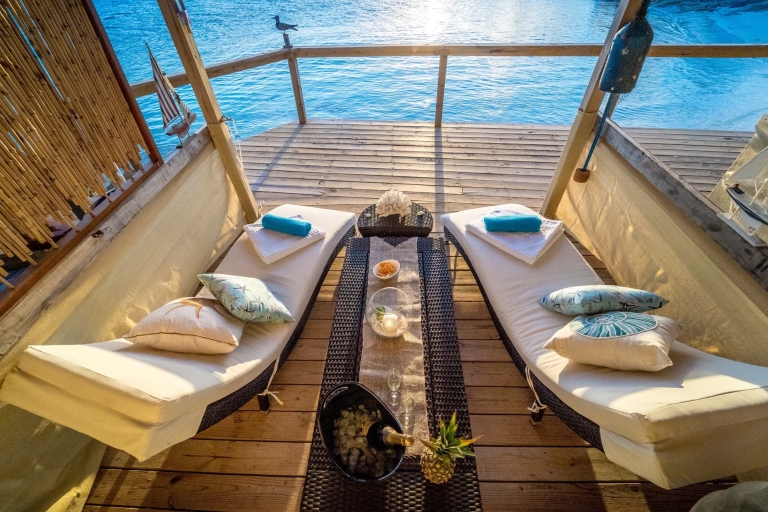 Pearl Island: privé cabana met uitzicht op de oceaan met lunch