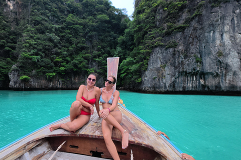 Phi Phi Islands: Private Long-Tail Boat Tour with Snorkeling Phi Phi Islands: Private Long-Tail Boat Tour with Snorkeling