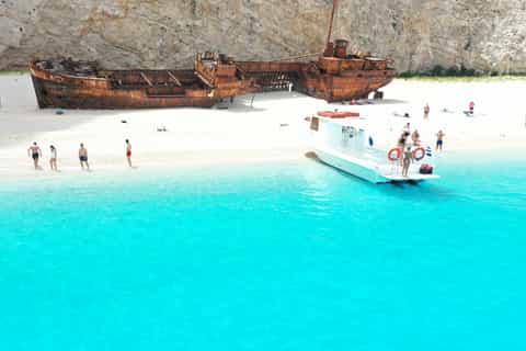 Zakynthos: Shipwreck Beach Boat Tour from Porto Vromi