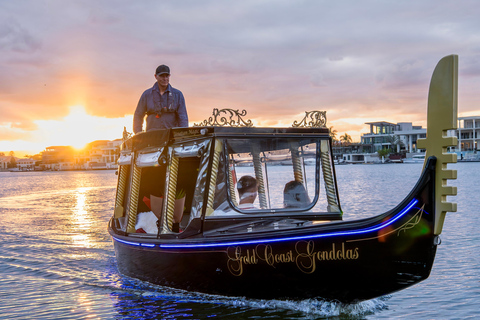 Gold Coast: Private Gondola Cruise for up to 5 people 1 hour Uncatered cruise + Soft drinks