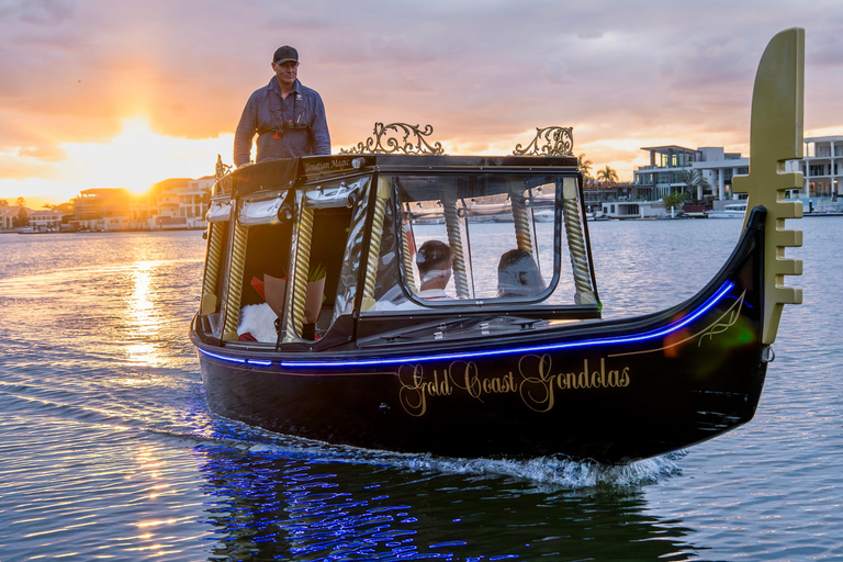 Gold Coast: Private Gondola Cruise for up to 5 people 1 hour Uncatered cruise + Soft drinks