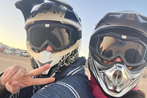 Agadir & Taghazout: Quad Beach & Mountain Adventure with Tea quad bike full day to paradis valley