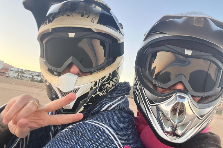 Agadir & Taghazout: Quad Beach & Mountain Adventure with Tea quad bike full day to paradis valley